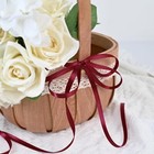 Double Face Burgundy Satin Ribbon 1 4 Inch X 100 Yards Polyester Burgundy Rib   