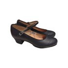 Womens Bloch Tap Dancing Shoes Black Size 8 5 Mary Jane Style Heel