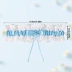 Bridal Wedding Garter  Lace Elastic Bow Leg Thigh Garter Belt Elegant Wedding   