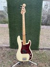 Vintage 1975 Fender Precision Bass Guitar Olympic White Closet Classic