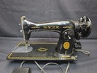 Vintage Antique Original Singer Sewing Machine 1949 Model 15 Aj048506