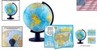 Scout  12  Interactive World Globe For Kids With Bonus Map - Educational Decor