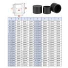 Black Round Silicone Rubber End Cover Caps Dust Cap For A 2 8mm 78 5mm Pipe Tube
