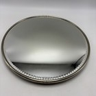 Vintage Vanity Tray Mirror Perfume Display Hollywood Regency Mcm Beveled