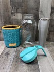 Snarky Tea Infusion Pitcher Cold Brew Mason Jar 32 Oz  W neoprene Sleeve