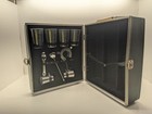 Vtg Mcm Executair 707 Trav-l-bar Travel Portable Cocktail Kit Picnic Set Clean