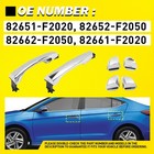 Exterior Front Rear Left Right Door Handle Fit 17-20 Hyundai Elantra Sedan 1-10x