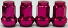 4 Bulge Lug Nuts 1987   1991 Yamaha Yfm 100 Champ Yfm100 Atv Wheel Rim Nut Pink