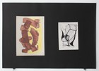 Hellmuth Mueller-leutert Abstract Form Expressionism Bundle Drawing 1930s