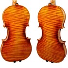 4 4 Strad 1715 Professional Violin Outfit Italian Spruce One-piece Flamed Maple