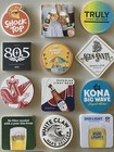     new 20 Mix Beer Bar Coasters Coaster Lot H Bluemoon Stella Mango Cart Kona 805