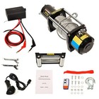 8000lb 12v Electric Winch Steel Truck Trailer Suv Wireless Remote Easy Install