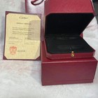 Red Bracelet Empty Jewelry Box Set With Certificate   Outer Box Signature Case