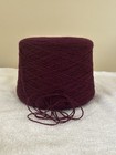 Cone Spool Peru 3 12 Soft Alpaca Wool Yarn W acrylic 2lb 3oz 1000gr 4043 Grape E
