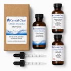 Cds Water Purification Solution Micro Dropper Glass Bottle Set 8 Oz Usa