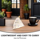 Warm Pet Carrier Bag Assorted Color Multi Purpose Small Animal Transport Pouch