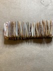 Vintage Thin Beige Abalone Mother Of Pearl Stretch Bracelet Neutral Coastal Boho