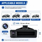 Ahd 720p Trunk Handle Backup Camera For Bmw 3 5 Series X5 X6 E90 E92 E60 E70 E82