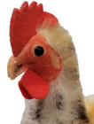 Vintage Steiff Hen Chicken Id Button Original Tag Made In Germany