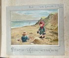 Ruth Florence Compiler   Scrapbook Of Victorian Greeting Cards Scraps 1883
