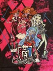 Monster High Bedding Set Reversible Comforter Flat   Fitted Sheets Pillow Case 