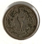 Coin Egypt  ottoman  2 10 Qirsh 1886 Km290