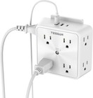 8 Outlets Extender Multi Plug Wall Adapter Surge Protector 1700j Wall Socket