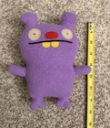 Ugly Dolls  trunko    Purple Plush Toy 2008 Red Nose 8 