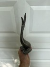Fritz R  ed     Signed Scultpure Mcm Goose Norway Pewter