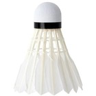 3pcs White Duck Feather Badminton Shuttlecocks High Speed Training Practice