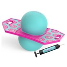 Pogo Trick Ball For Kids - Balance Bounce Board  Anti-slip Deck  Pump Included -