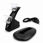 Dual Usb Charger Led Station Dock Fast Charging Stand For Sony Ps4 Controller
