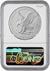 2026 w  Struck At West Point Mint American Silver Eagle First Day Of Issue Ngc