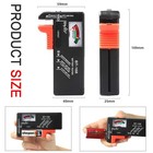 2 Pack Universal Battery Checker Tester For Aa Aaa C D 9v 1 5v Cells