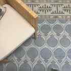 Blue Crea Oushak Hand Knotted Wool Rug 5x8  6x9  8x10  9x12 10x14ft Oriental Rug