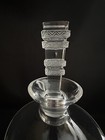 Vintage Signed Lalique Crystal Argos Whiskey Liquor Decanter And Stopper