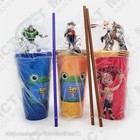 Toy Story 5 Movie 2026 Character Cups  32oz  With Straws Combo - Ships Now 