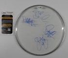 The Donnas Autograph Signed Drum Head Jsa Coa 10 