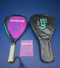 Ektelon Rts Lexis Graphite Racquetball Racquet Nos Xs Grip Cover Papers