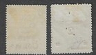 Liberia 1904  Set Of Two Overprint Officials  Mint  o44-5