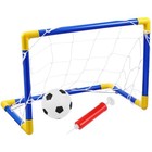 Soccer Goals For Backyard   portable Mini Soccer Ball Goals With Ball And Pump -