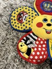 Kids Ii Flower Baby Sensory Plush Activity Toy Rattle Teether Crinkle Mirror