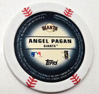 Angel Pagan Sf Giants Baseball Poker Coin Token Moneda Rio Piedras Puerto Rico