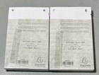 Lot-2 Exacompta Faf Desk Refill Pad Only No 3 New Sealed 200 Sheets Per France