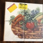 Kitchen Tile Backsplash Wall Mural Vegetables In Basket 6 4  Tiles Bananappeal