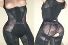 Full Body Shaper Suit Extra Firm Tummy Control Girdles Waist Cincher Black Sz 4x