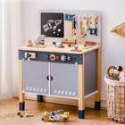 Kids Tool Bench  Wooden Tool Workbench For Toddler  Tool Bench With Play Tools S