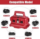 6-ports 18v Rapid Battery Charger For Milwaukee 18v M-18 48-59-1806 48-59-1804