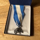 Silver Beaver Medal  1980 s  No Sterling Mark With Box    Ga2