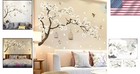 Large Removable Cherry Blossom Tree Wall Murals - 50 x74  Peel   Stick Art